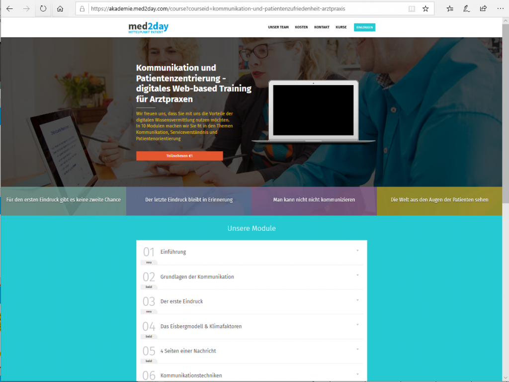 Webinar Arztpraxis: Digitale Fortbildung MFA