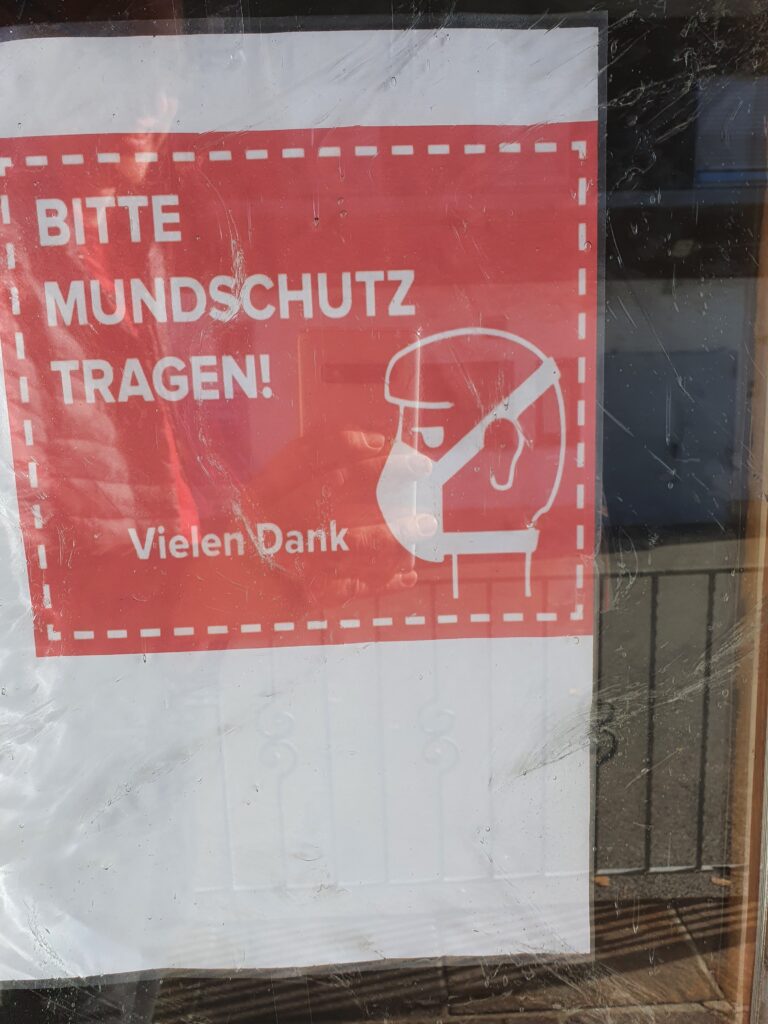 Corona Zutrittsregeln